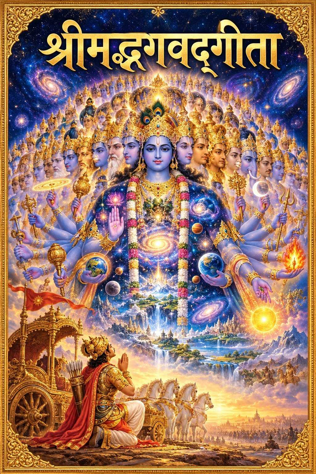 श्रीमद्भगवद्गीता ग्रंथ (Shrimad Bhagavad Gita Book)